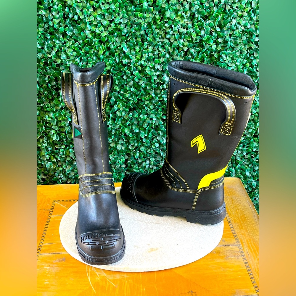 NewHAIX Men’s Fire Hunter Extreme Leather Structural Fire FightingBootsMen's6.5